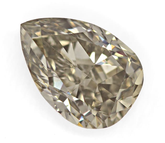 Foto 1 - Diamant Tropfen 0,70ct cooles Fancy Grey IGI, D7075