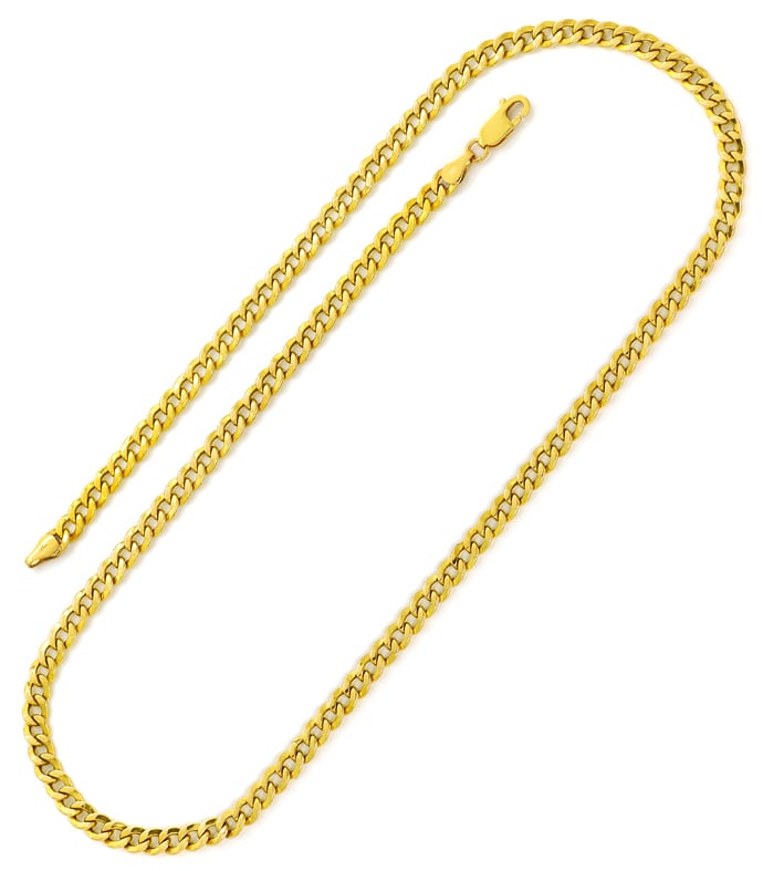 Foto 4 - Flachpanzer Goldkette 50cm und Armband in Rosegold, K3377