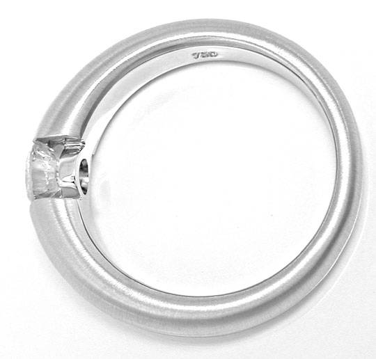 Foto 3 - Brillant-Spann Ring 0,72 Top Wesselton 18K Weiss, S6489
